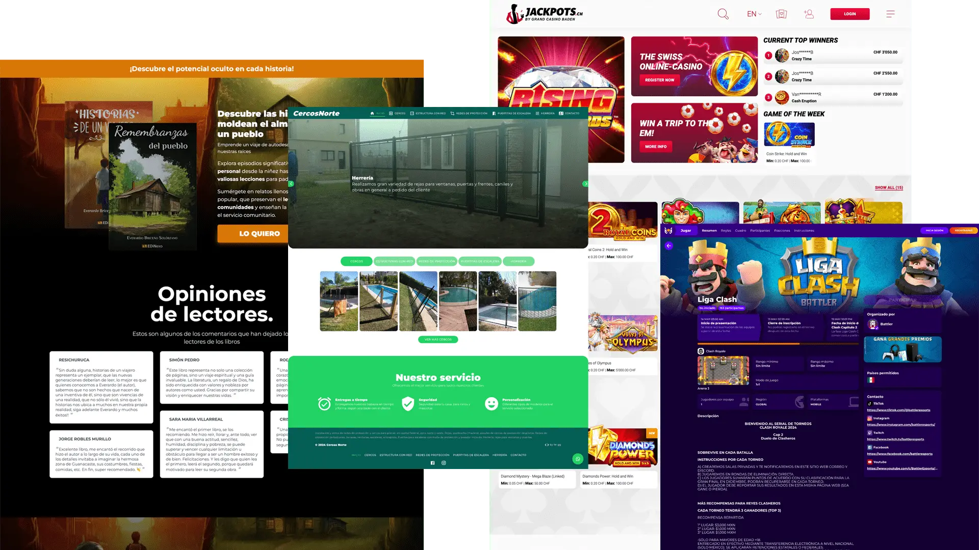 Paginas web hechas por WebyFer