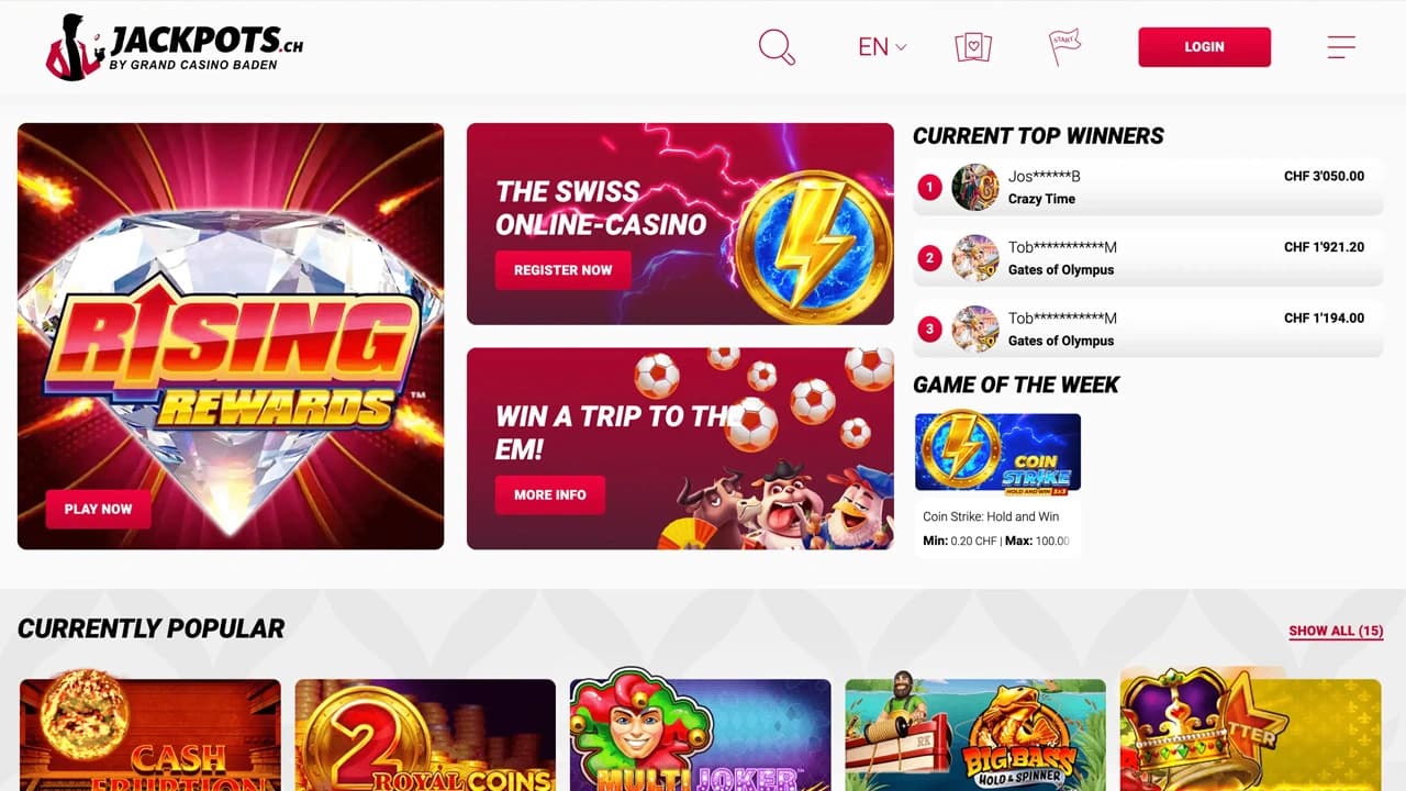 Jackpots.ch